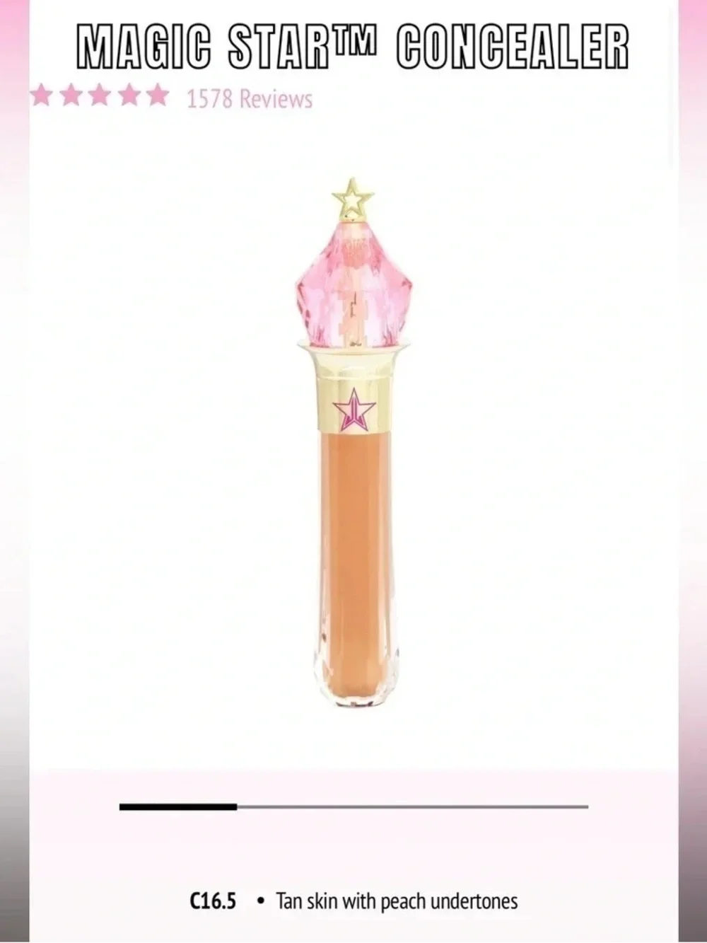 Jeffrey Star Magic Concealer - Shade C16.5